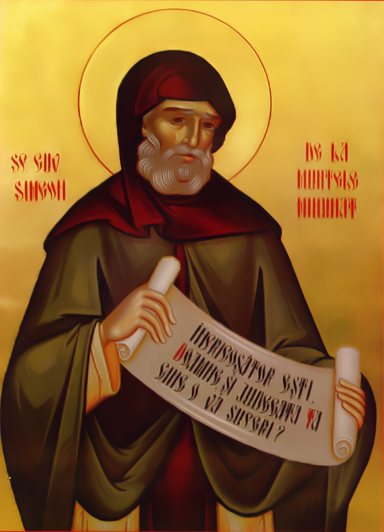 Hl. Simeon vom Wunderbaren Berge (Vita aus dem rum&auml;nischen Menaion)
