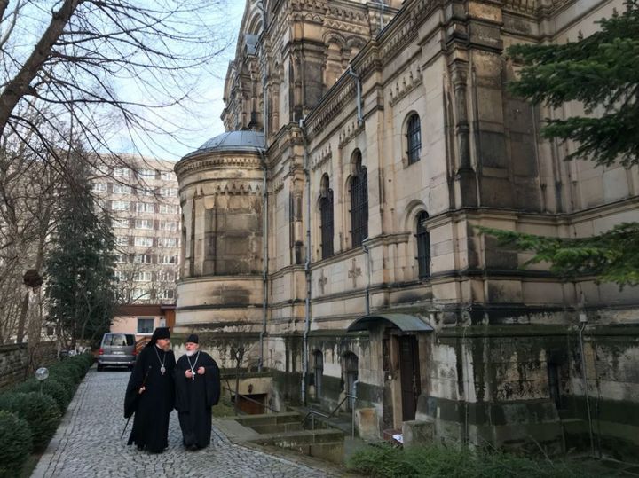 Erzbischof Tichon in Dresden